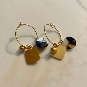 Madewell charm earrings